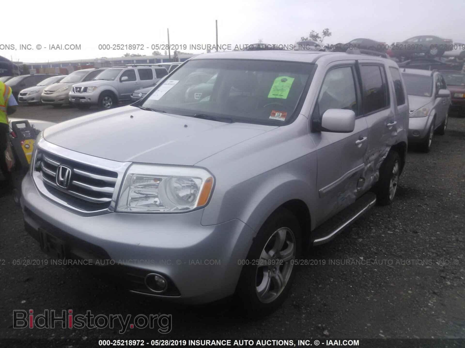 2012 HONDA PILOT - VIN: 5FNYF4H56CB009378 - Фото 2
