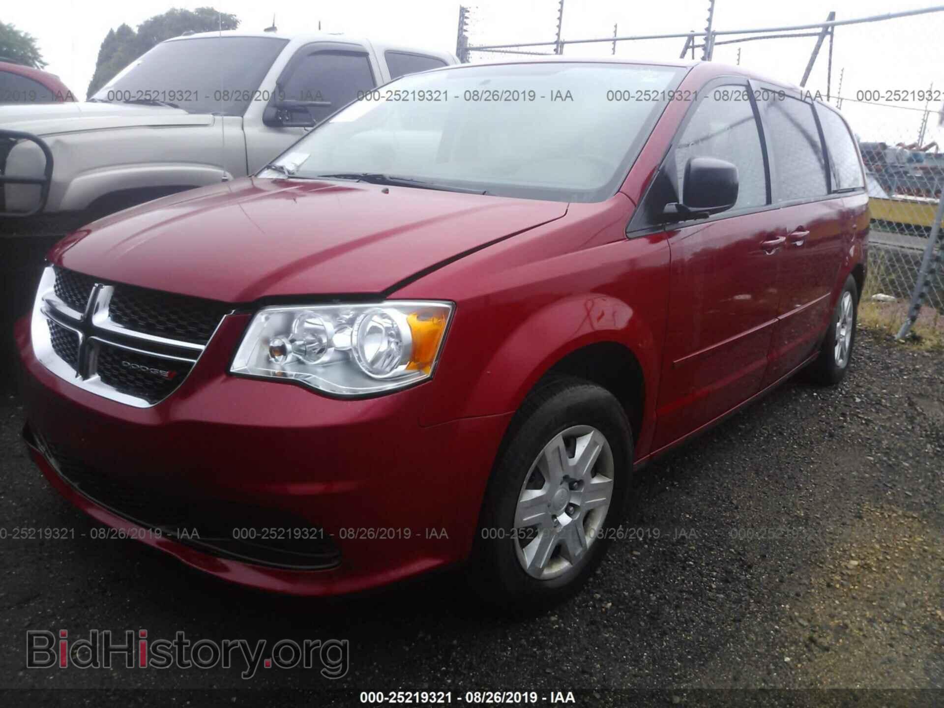 2012 DODGE GRAND CARAVAN - VIN: 2C4RDGBG3CR323094 - Фото 2