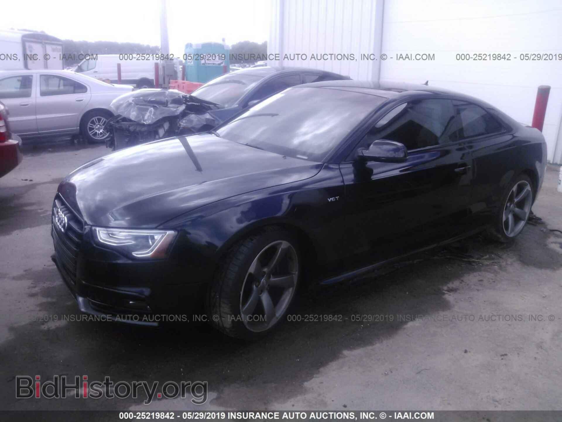2014 AUDI S5 - VIN: WAUCGAFR6EA019719 - Фото 2