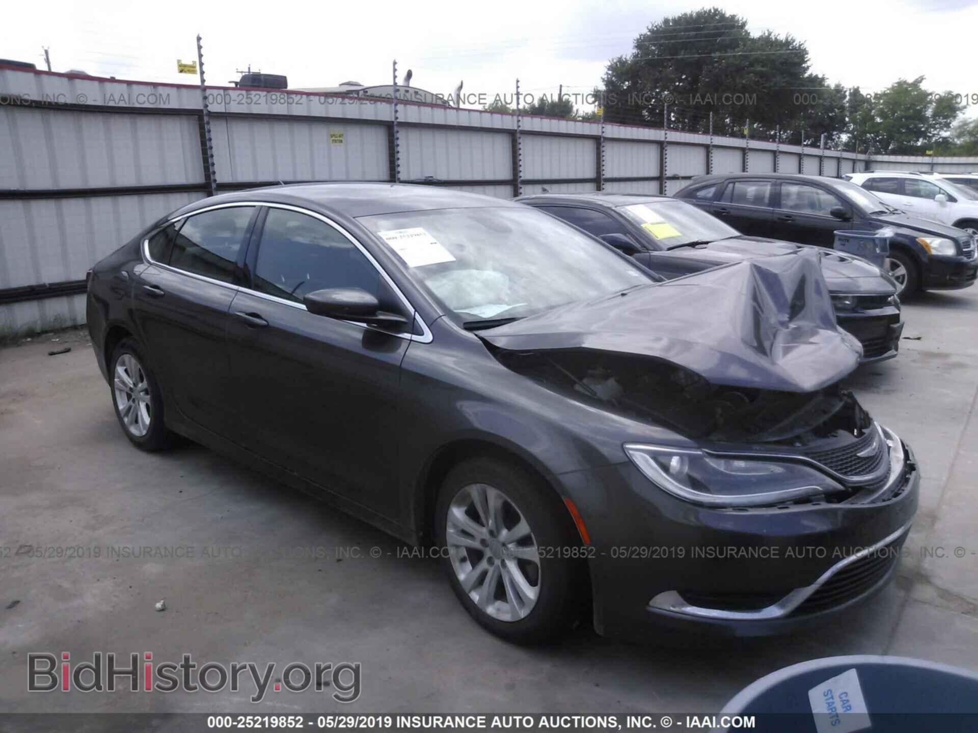 Photo 1C3CCCAB6GN178678 - CHRYSLER 200 2016