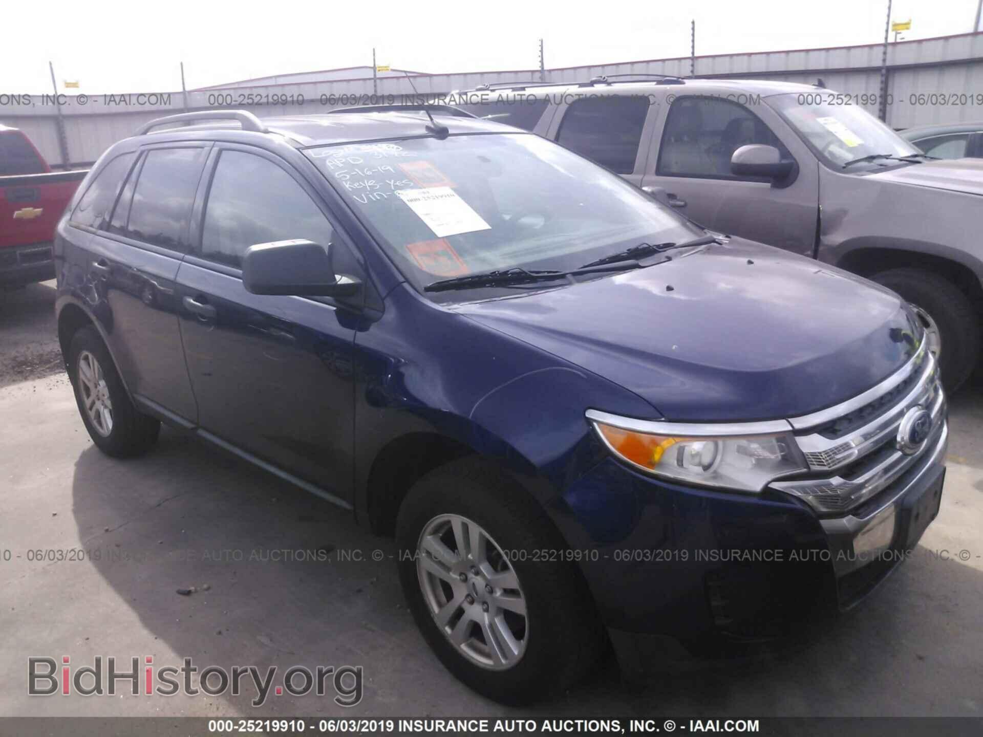 Фотография 2FMDK3GC2BBA23189 - FORD EDGE 2011