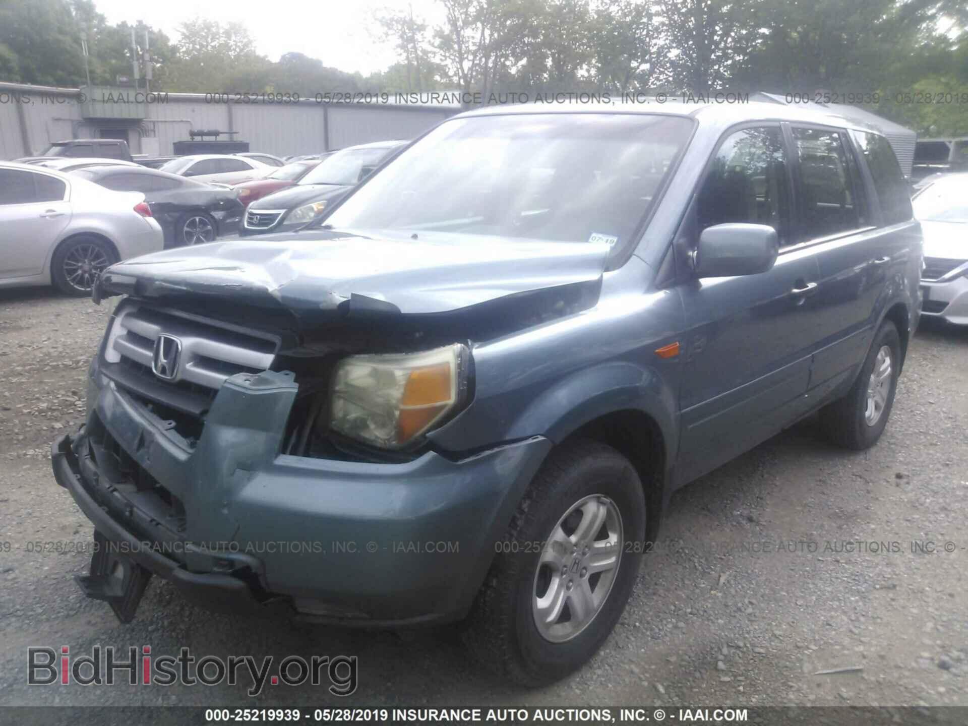 2007 HONDA PILOT - VIN: 5FNYF28107B013773 - Фото 2