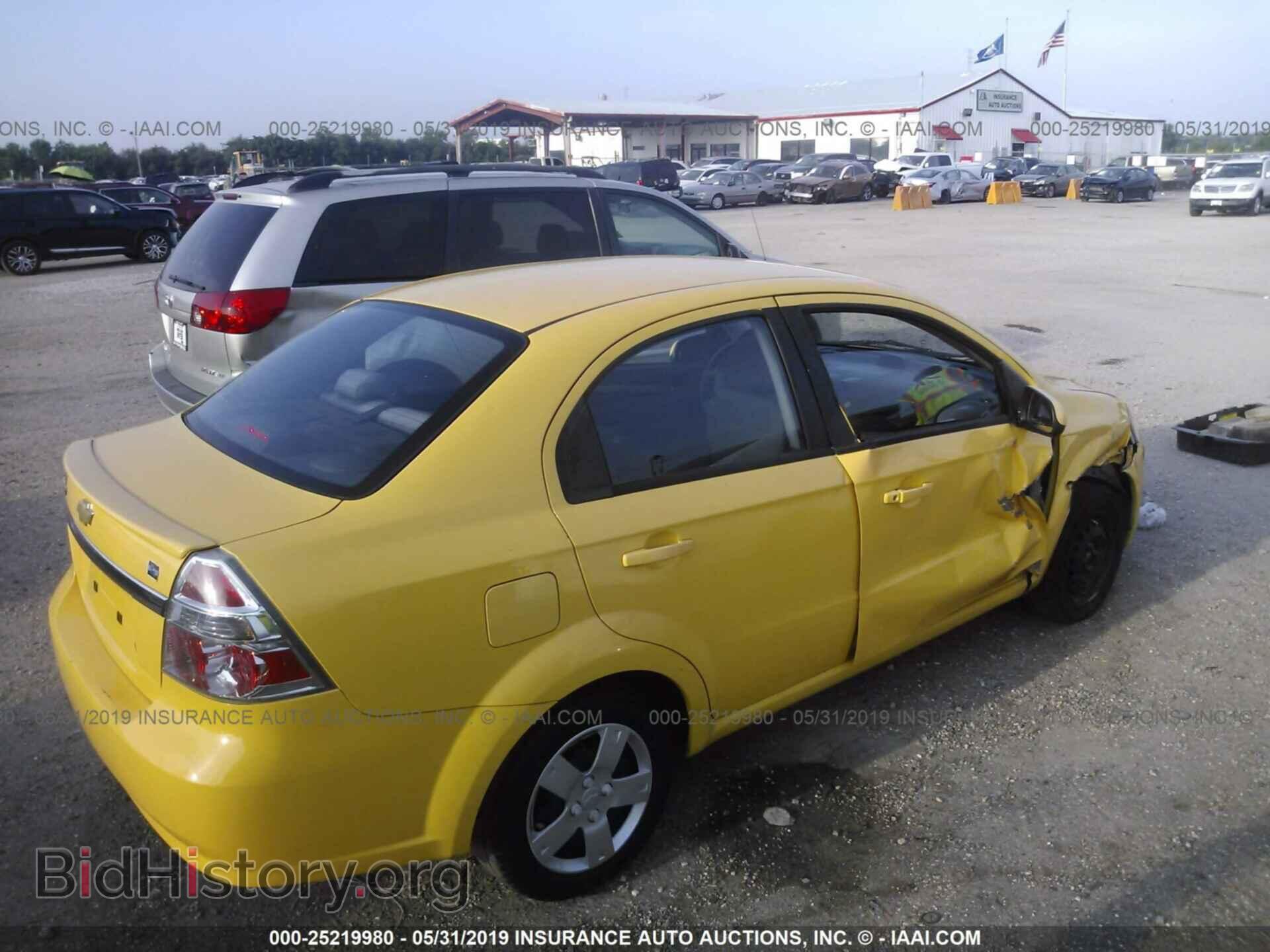 2011 CHEVROLET AVEO - VIN: KL1TD5DE9BB152636 - Фото 4