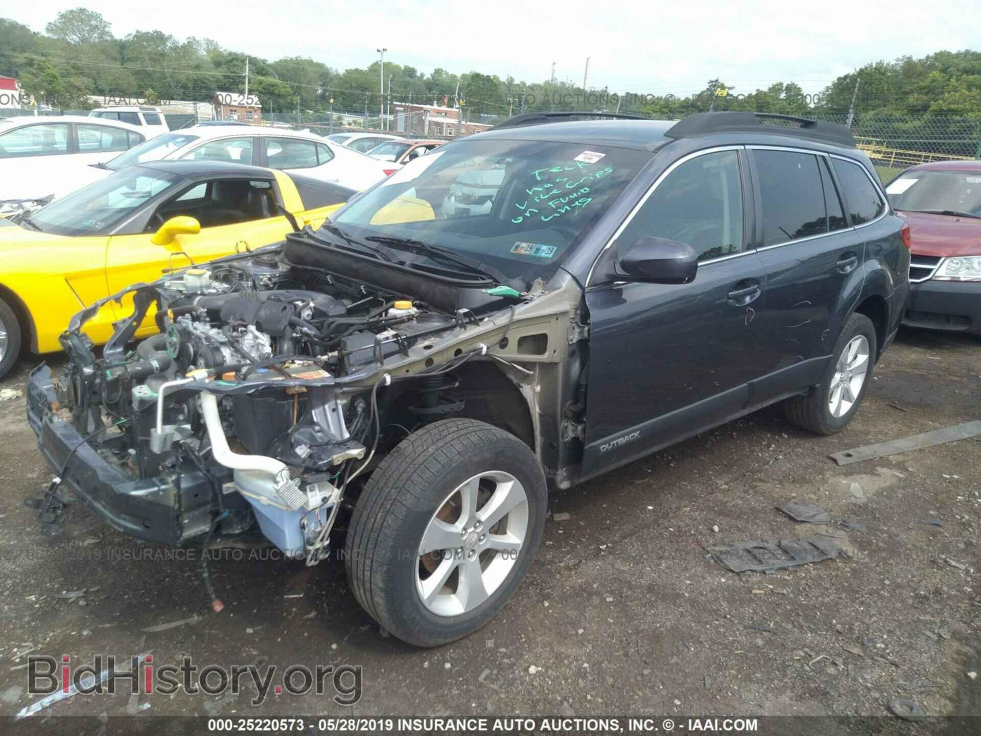 2014 SUBARU OUTBACK - VIN: 4S4BRBCC8E3306591 - Фото 2