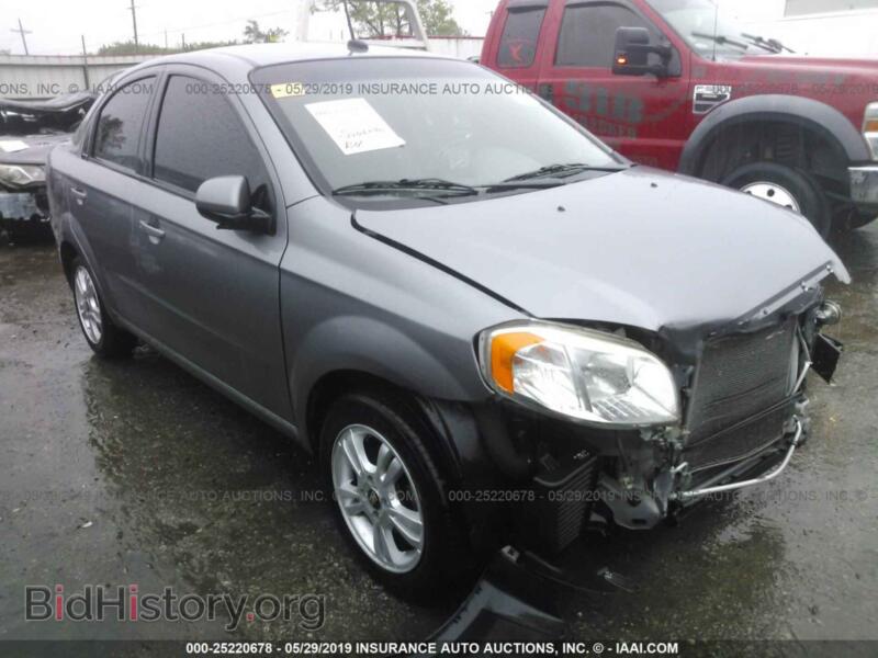 2011 Chevrolet AVEO LS/LT (VIN KL1TD5DE3BB187513) — фото 1 из 10, IAAI, повреждение: передняя часть