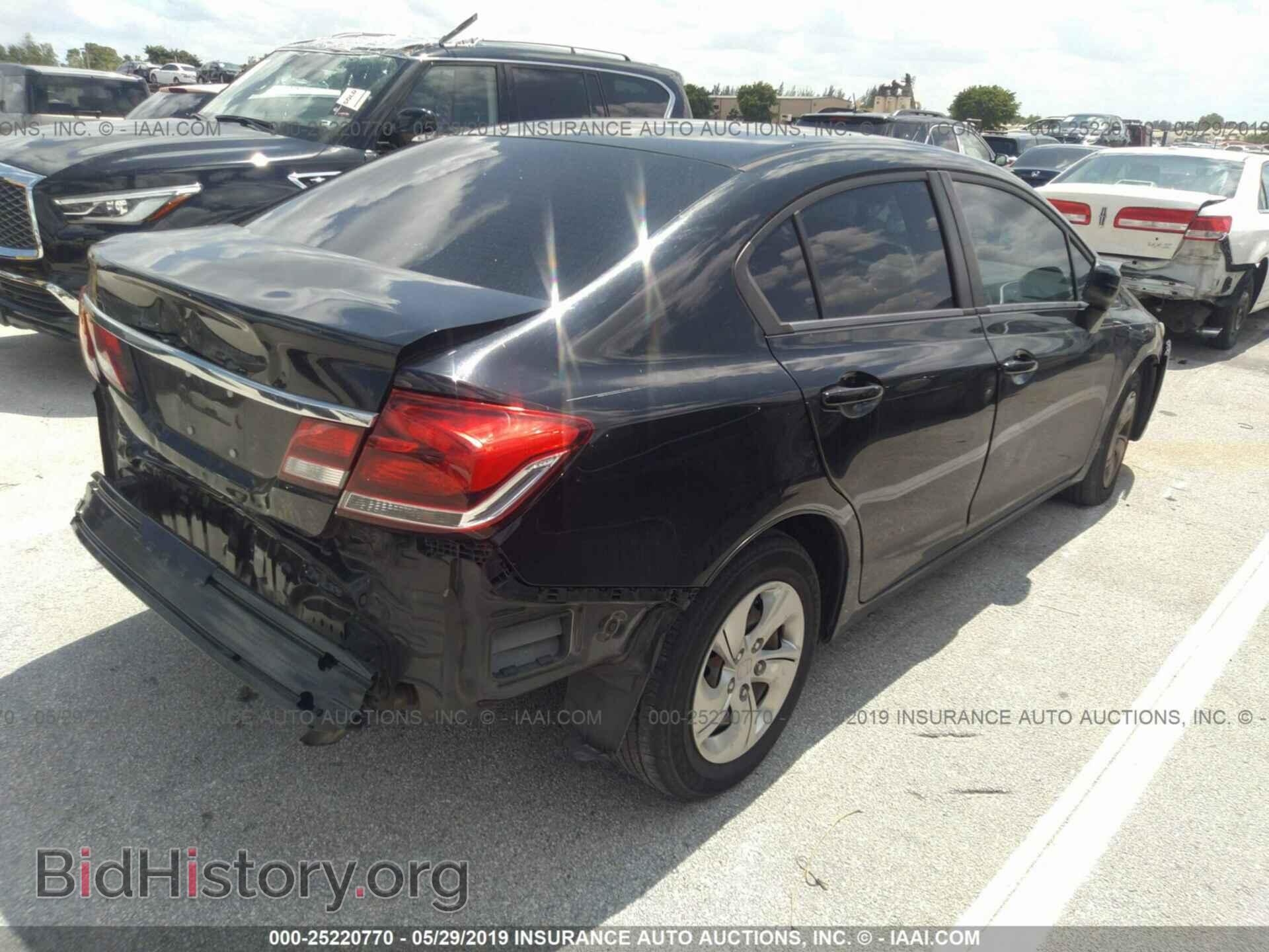 2014 HONDA CIVIC - VIN: 19XFB2F50EE059597 - Фото 4