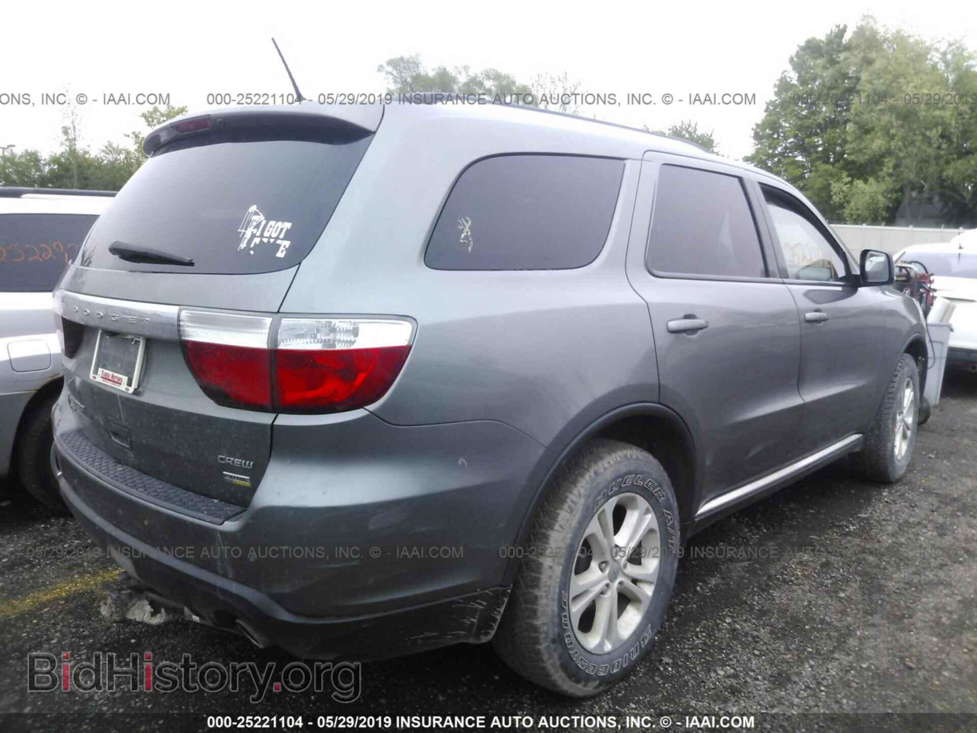 2012 DODGE DURANGO - VIN: 1C4RDJDG9CC242118 - Фото 4