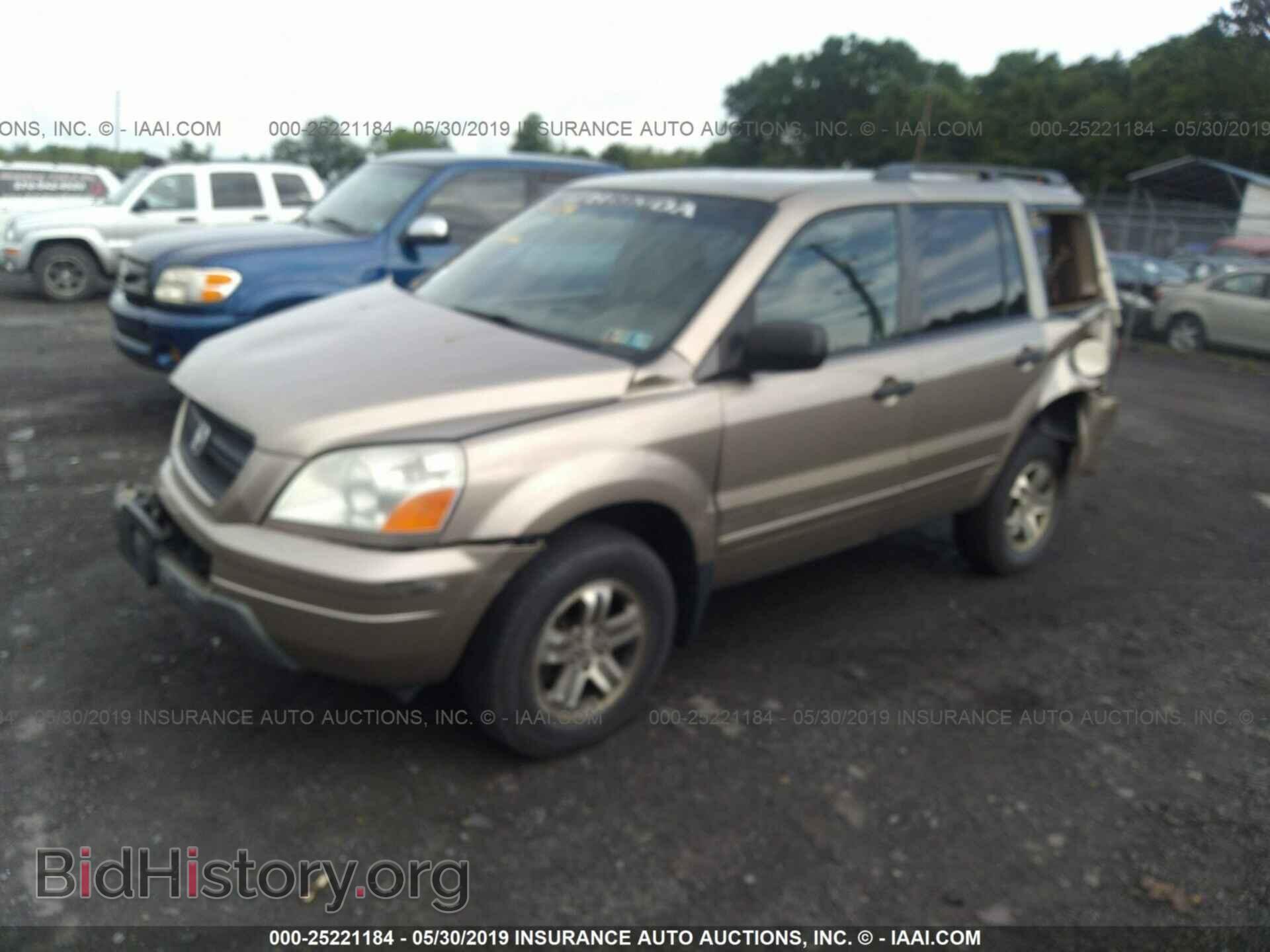 2005 HONDA PILOT - VIN: 5FNYF18445B034806 - Photo 2