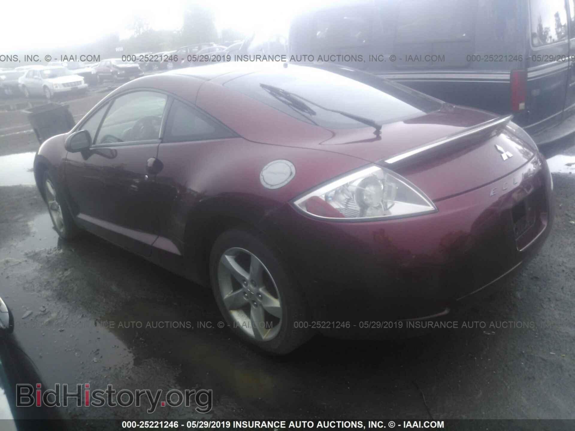 2007 MITSUBISHI ECLIPSE - VIN: 4A3AK24F77E027294 - Фото 3