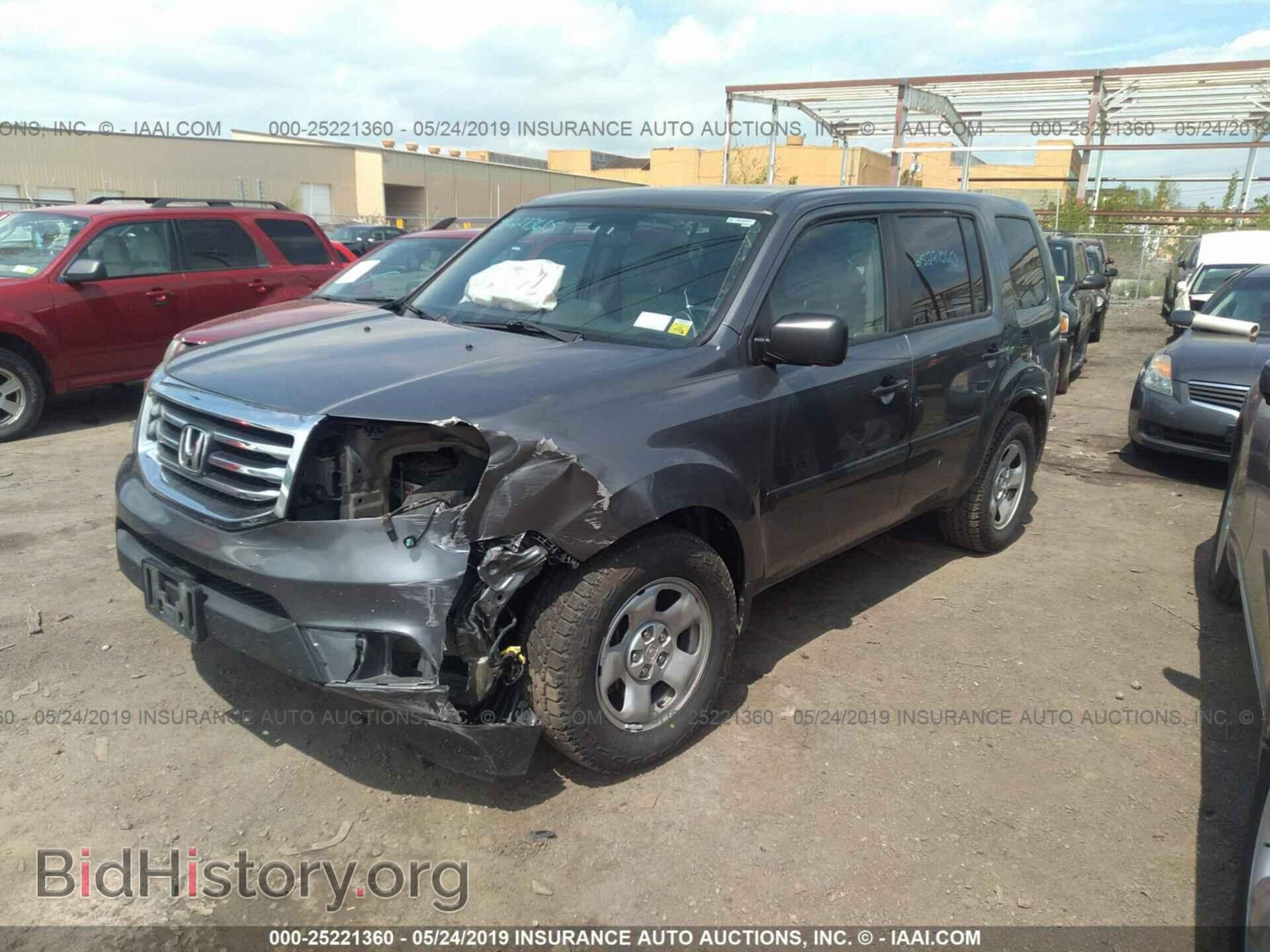 2013 HONDA PILOT - VIN: 5FNYF4H26DB073072 - Фото 2