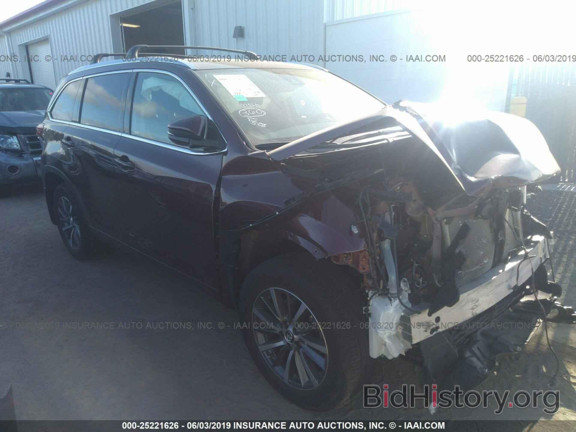 Photo 5TDJZRFH0JS838071 - TOYOTA HIGHLANDER 2018