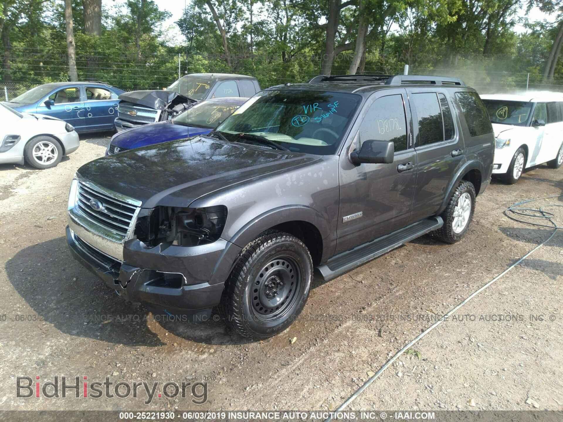 2007 FORD EXPLORER - VIN: 1FMEU73E87UB57929 - Фото 2
