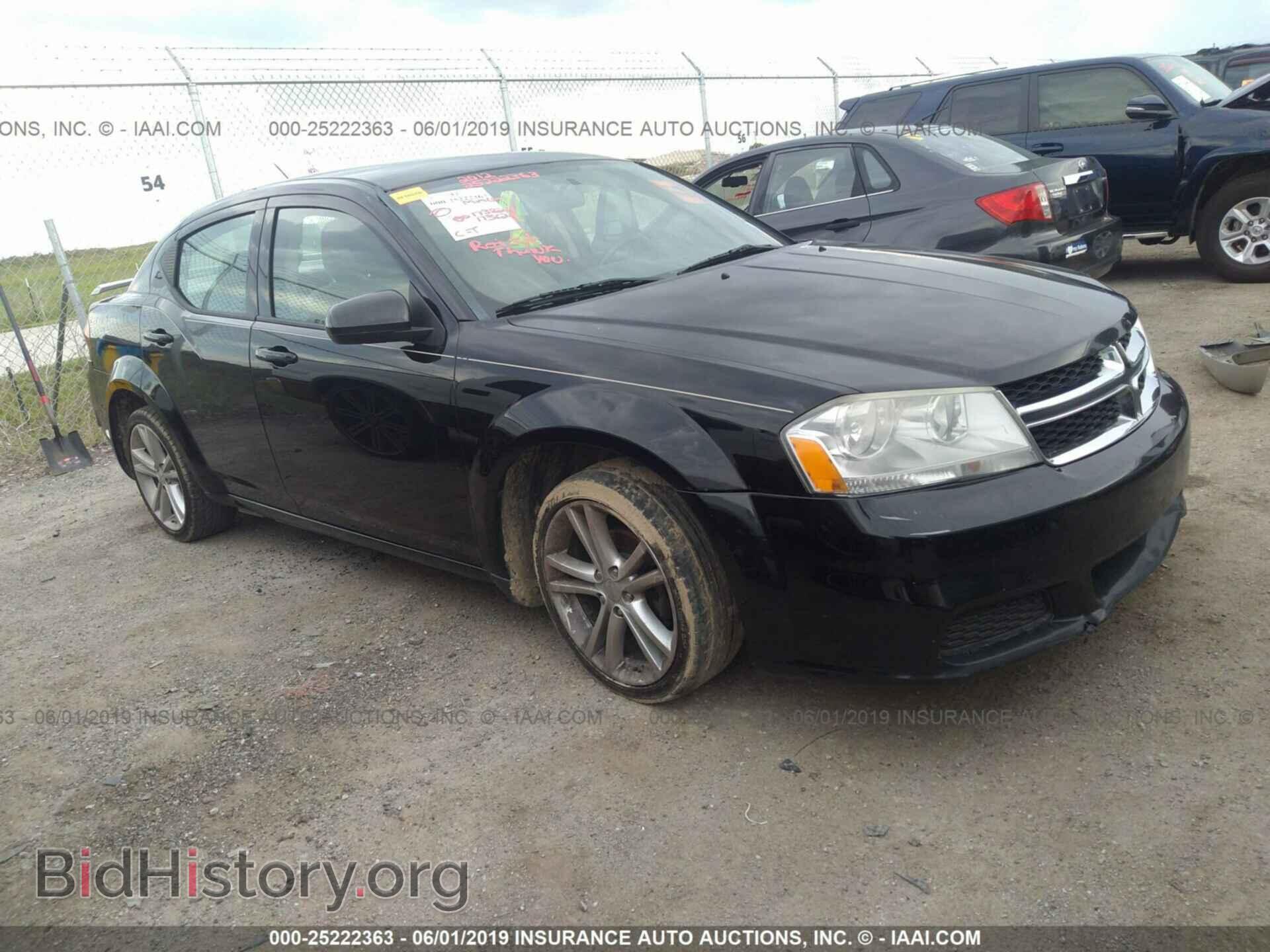 Фотография 1C3CDZCBXCN260226 - DODGE AVENGER 2012