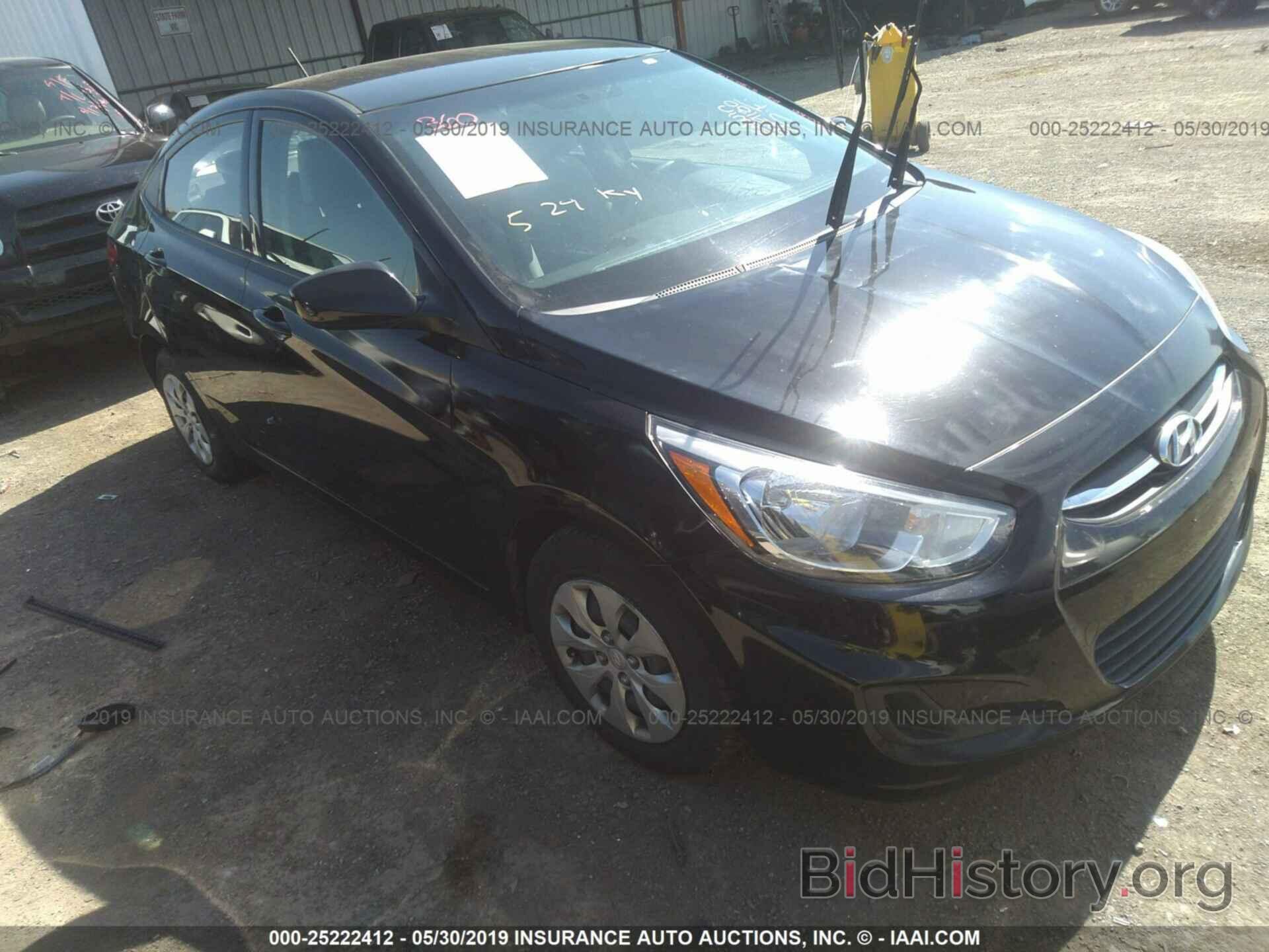 Photo KMHCT4AEXGU948586 - HYUNDAI ACCENT 2016