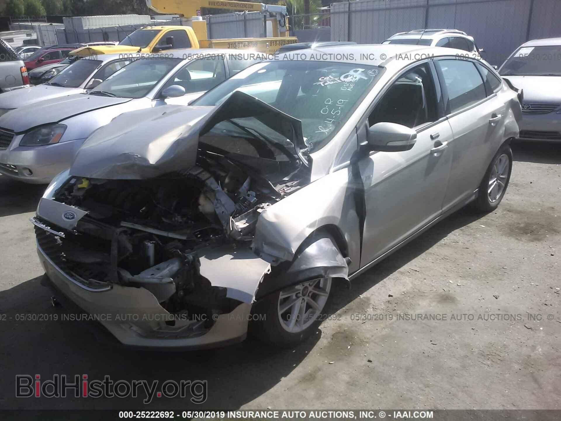 2015 FORD FOCUS - VIN: 1FADP3F2XFL343550 - Фото 2