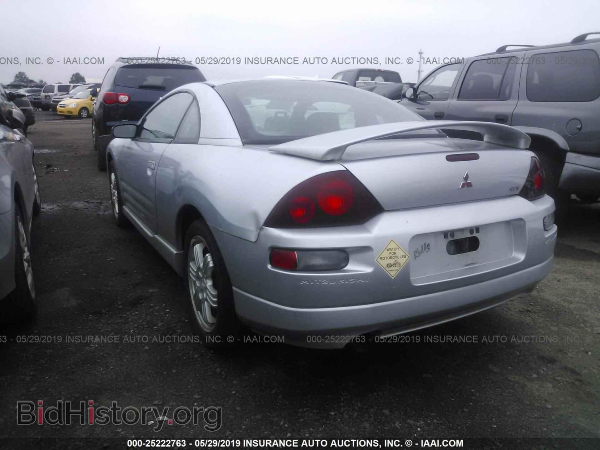2001 MITSUBISHI ECLIPSE - VIN: 4A3AC84H41E104700 - Фото 3