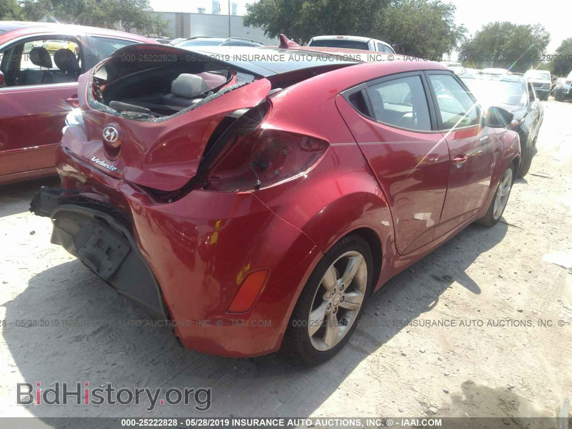 2012 HYUNDAI VELOSTER - VIN: KMHTC6AD2CU021837 - Фото 4