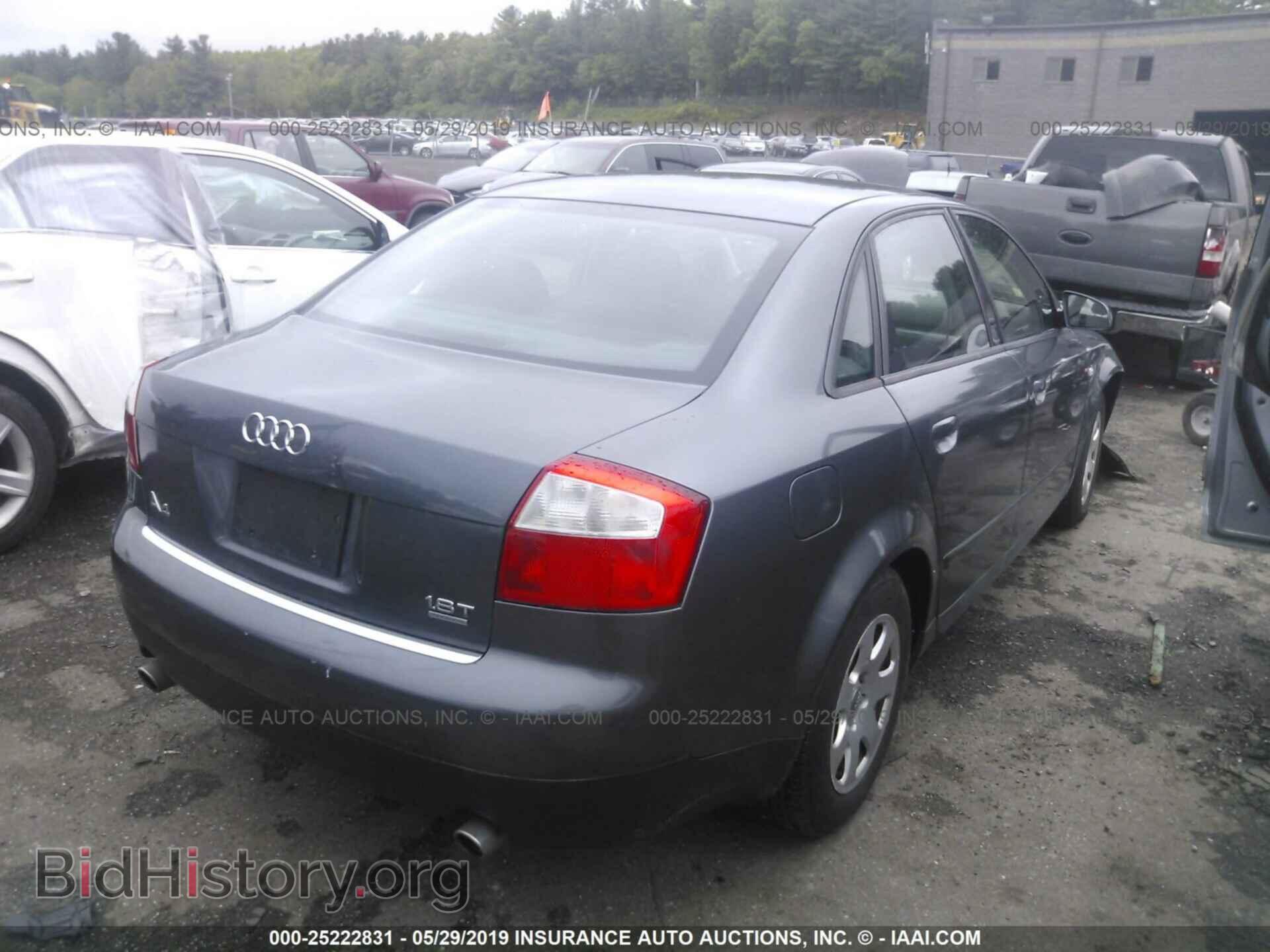 2002 AUDI A4 - VIN: WAULC68E12A309090 - Фото 4