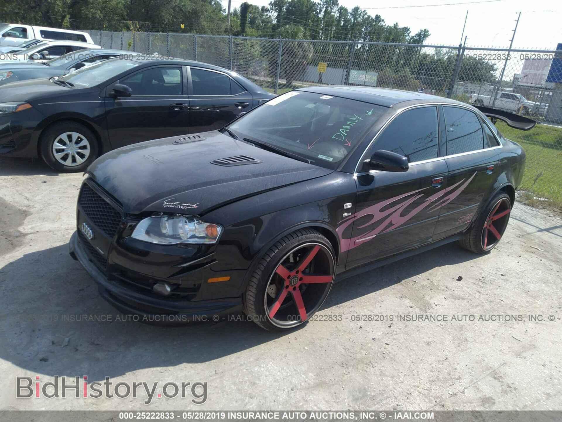 2008 AUDI A4 - VIN: WAUAF78E28A141604 - Фото 2