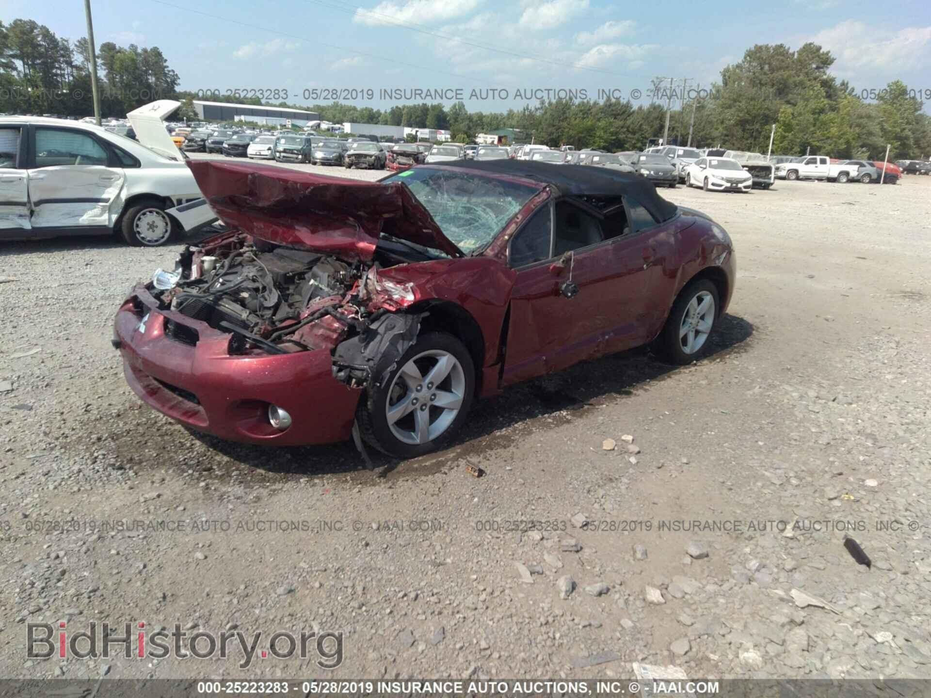 2007 MITSUBISHI ECLIPSE - VIN: 4A3AL25F07E007318 - Фото 2