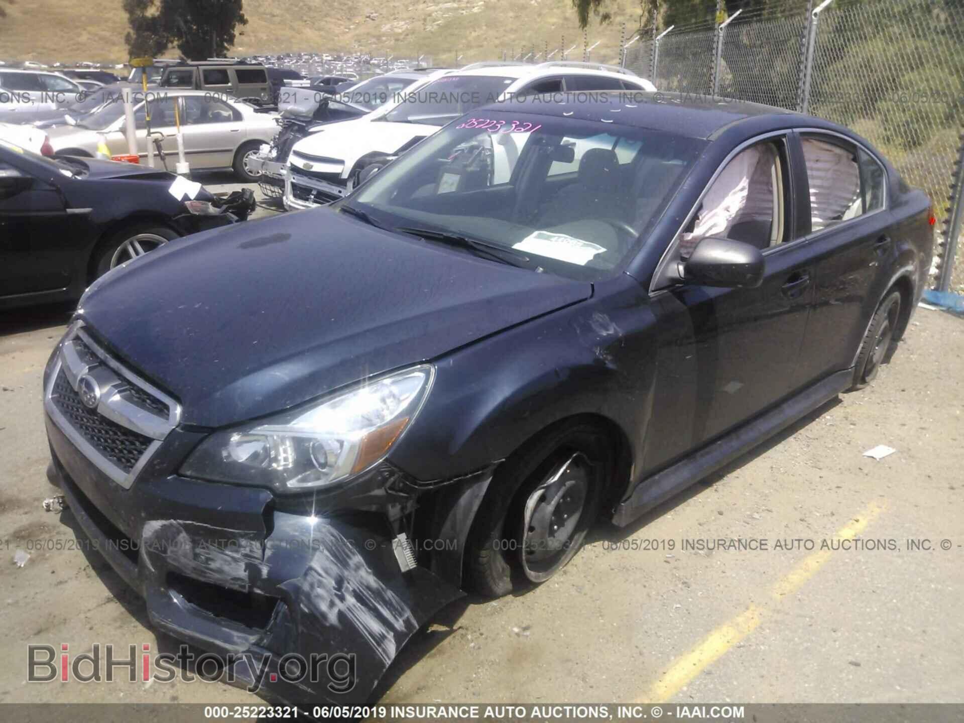 2013 SUBARU LEGACY - VIN: 4S3BMCA62D3046063 - Фото 2