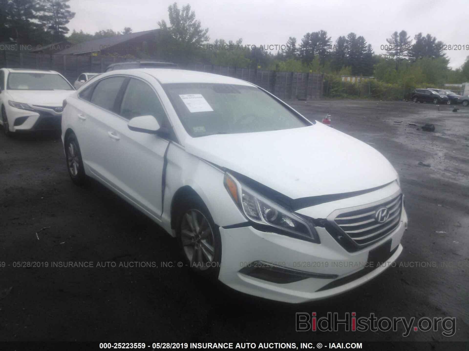 Фотография 5NPE24AF7FH215705 - HYUNDAI SONATA 2015