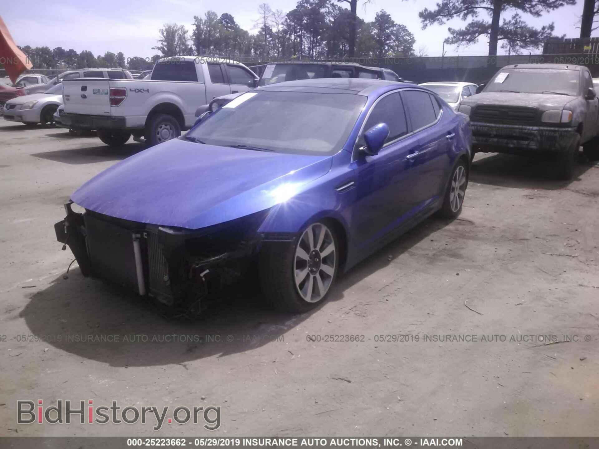 2012 KIA OPTIMA - VIN: 5XXGR4A68CG016495 - Фото 2