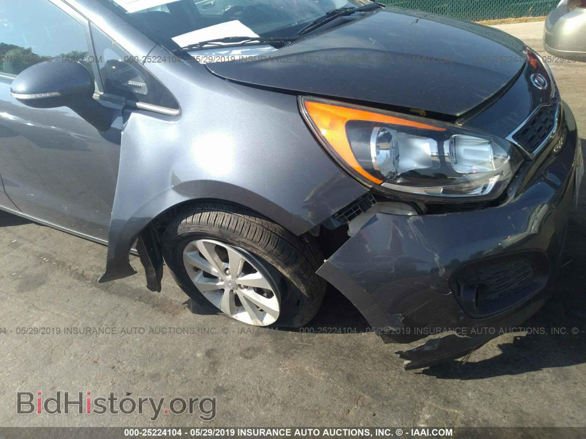 2013 KIA RIO - VIN: KNADN5A33D6112557 - Фото 6