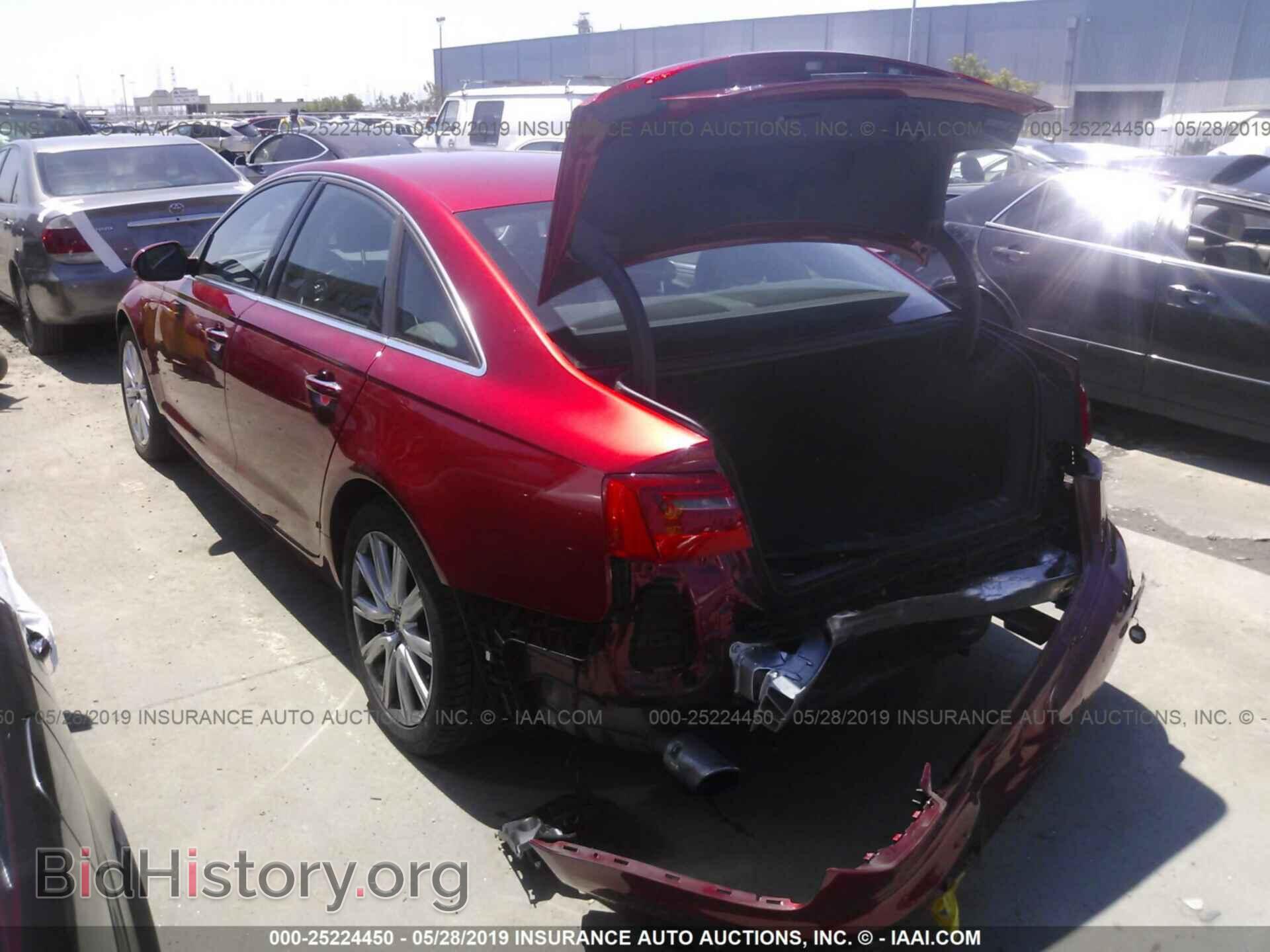 2013 AUDI A6 - VIN: WAUGFBFC0DN054804 - Фото 3