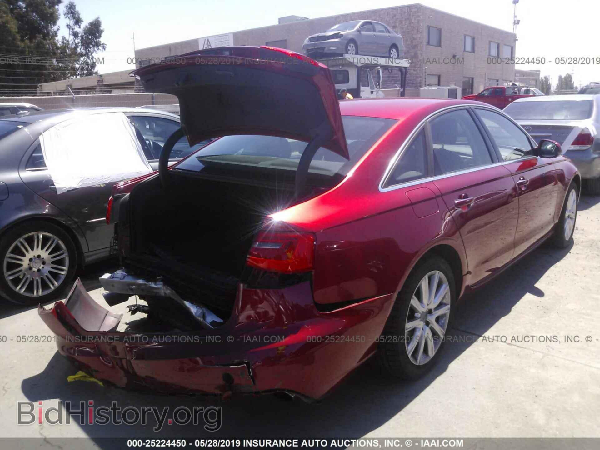 2013 AUDI A6 - VIN: WAUGFBFC0DN054804 - Фото 4