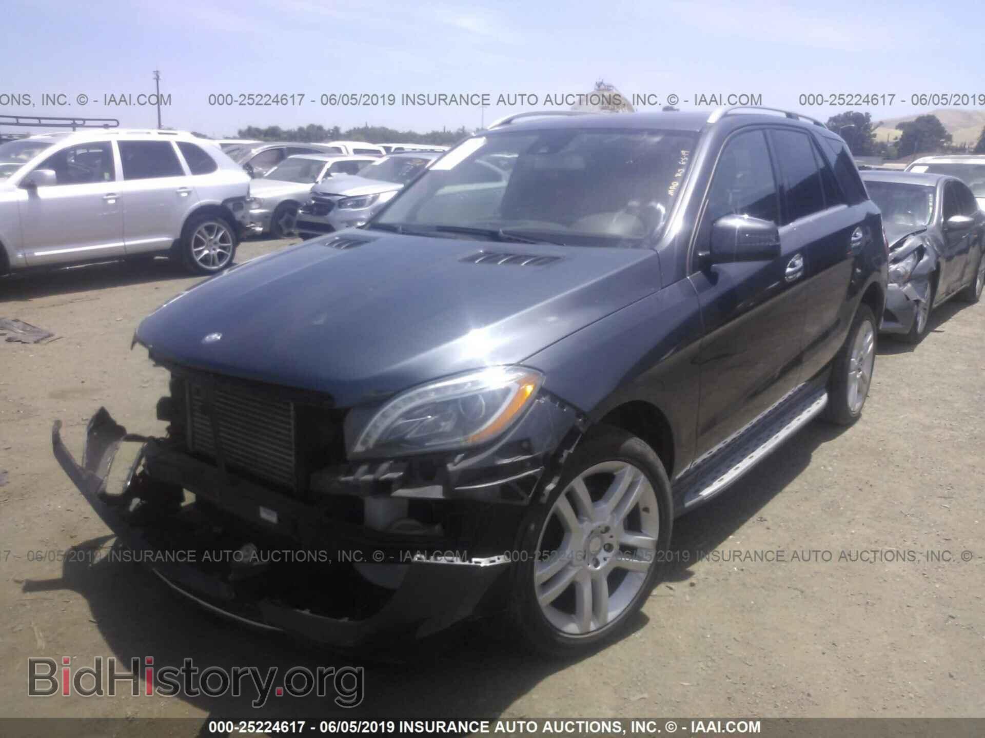 2014 MERCEDES-BENZ ML - VIN: 4JGDA2EB9EA425363 - Фото 2