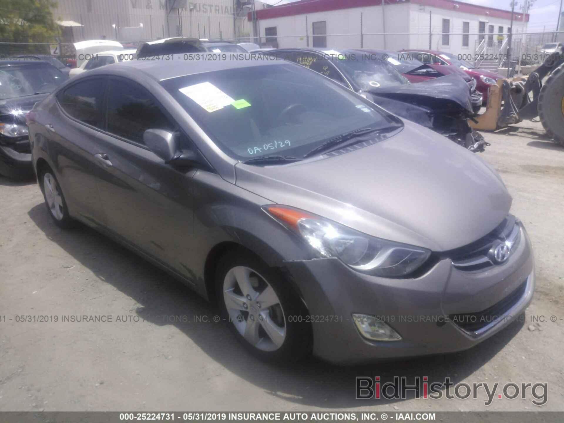 Photo 5NPDH4AEXDH185095 - HYUNDAI ELANTRA 2013