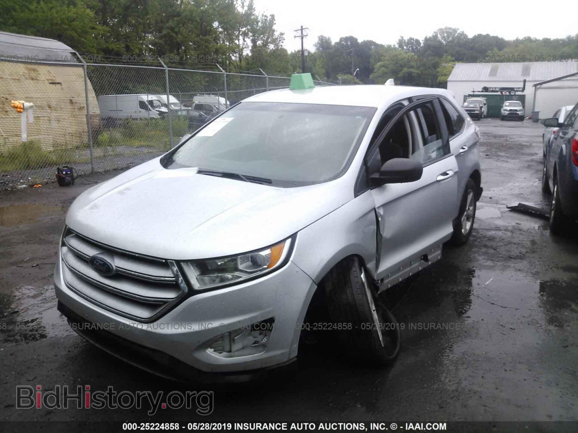 2015 FORD EDGE - VIN: 2FMTK4G83FBB52819 - Фото 2