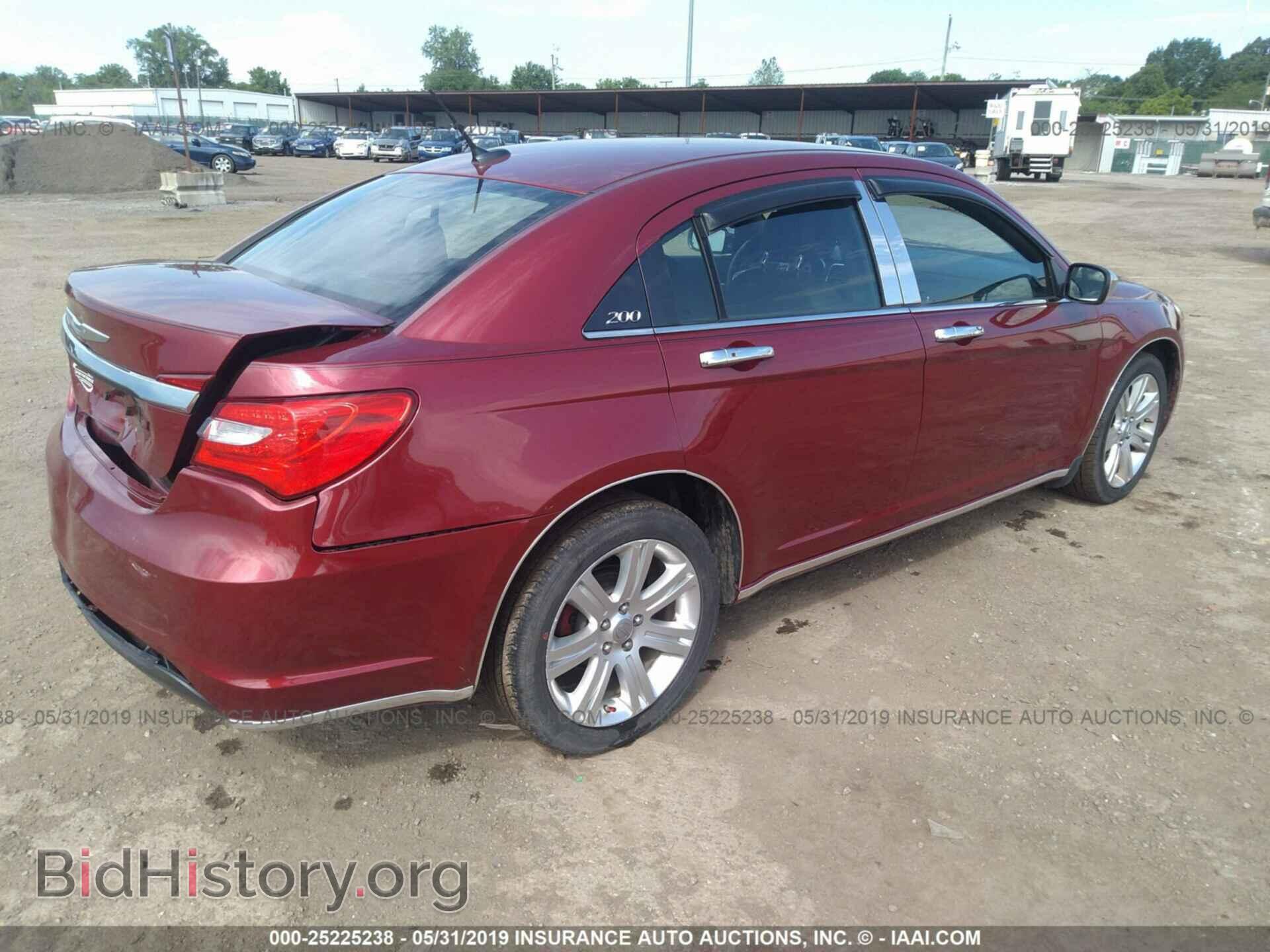 2012 CHRYSLER 200 - VIN: 1C3CCBBG0CN206103 - Фото 4