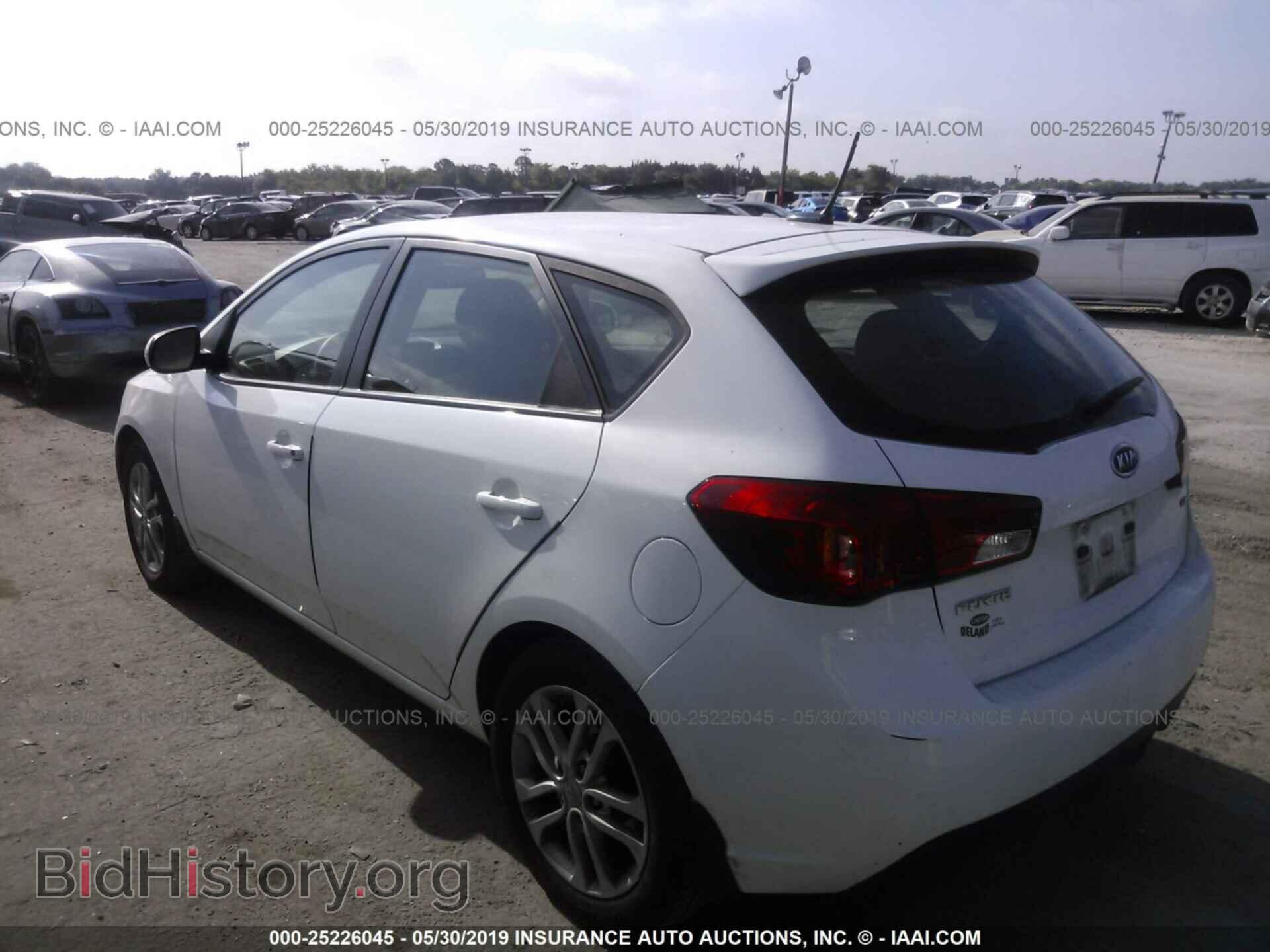 2012 KIA FORTE - VIN: KNAFU5A27C5545323 - Фото 3