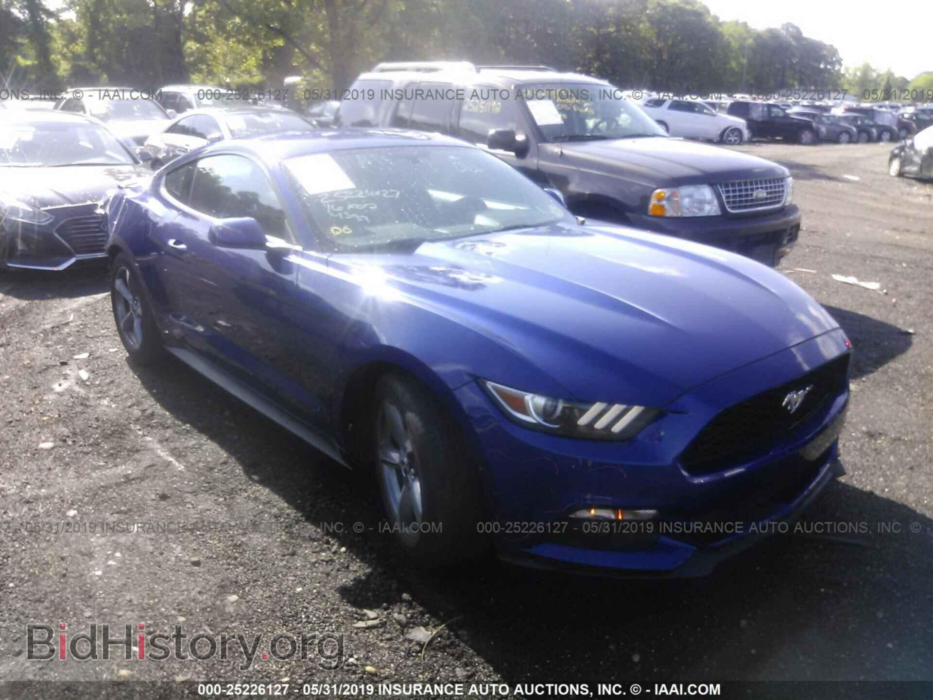Photo 1FA6P8AMXG5325716 - FORD MUSTANG 2016