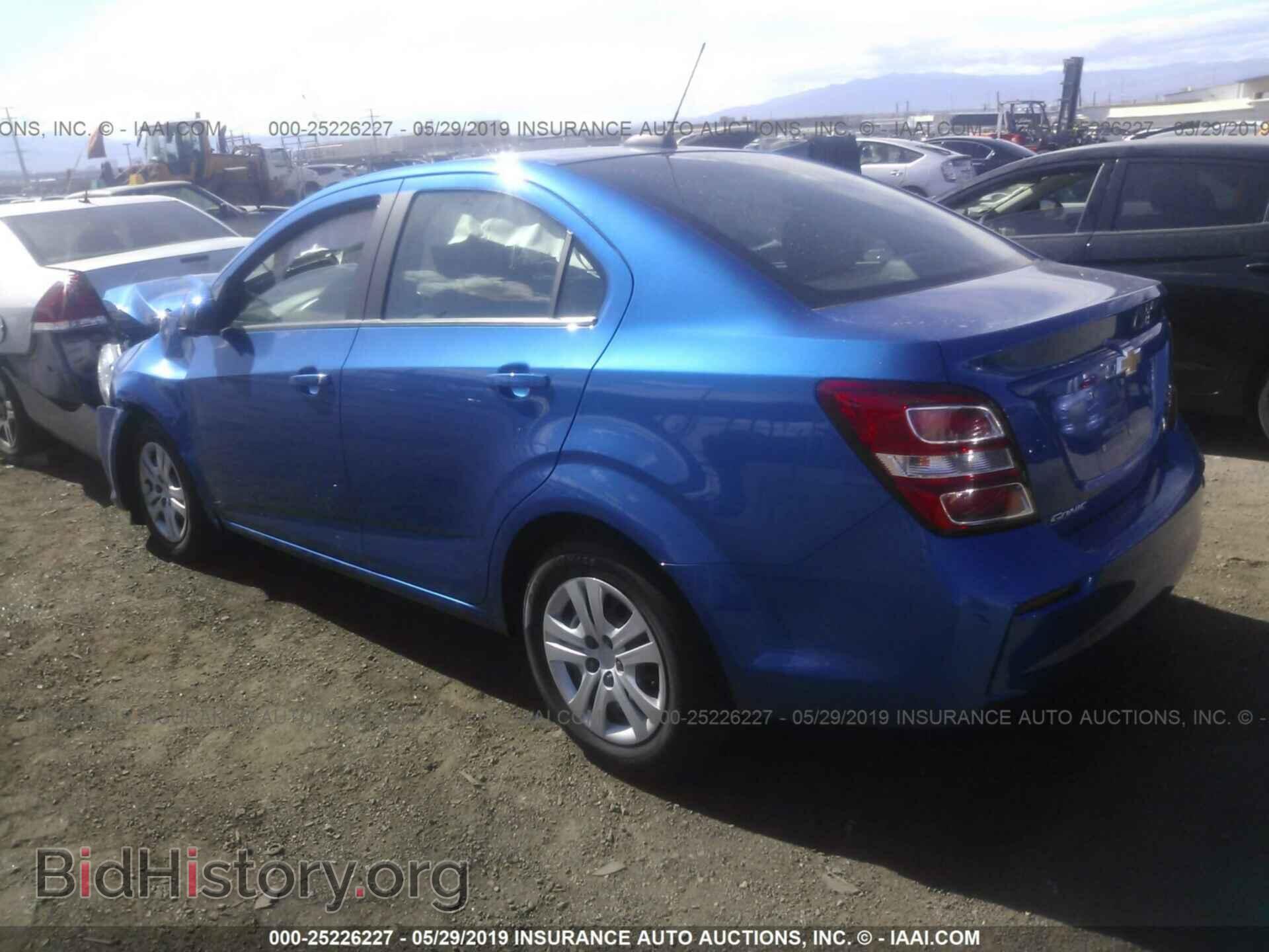 2017 CHEVROLET SONIC - VIN: 1G1JB5SH3H4147070 - Фото 3