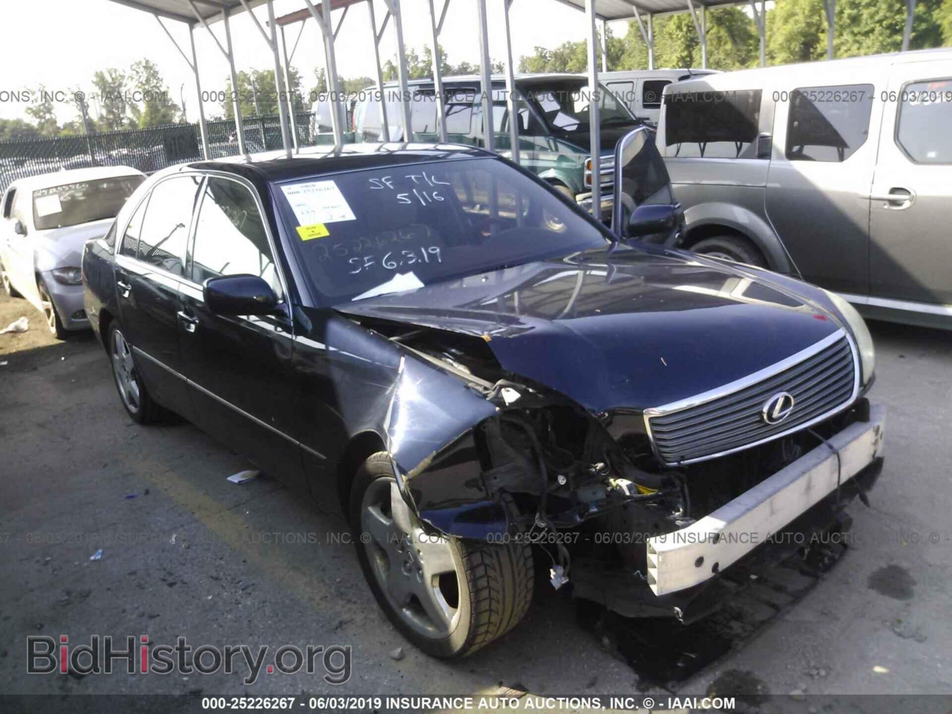 Photo JTHBN30F210033193 - LEXUS LS 2001
