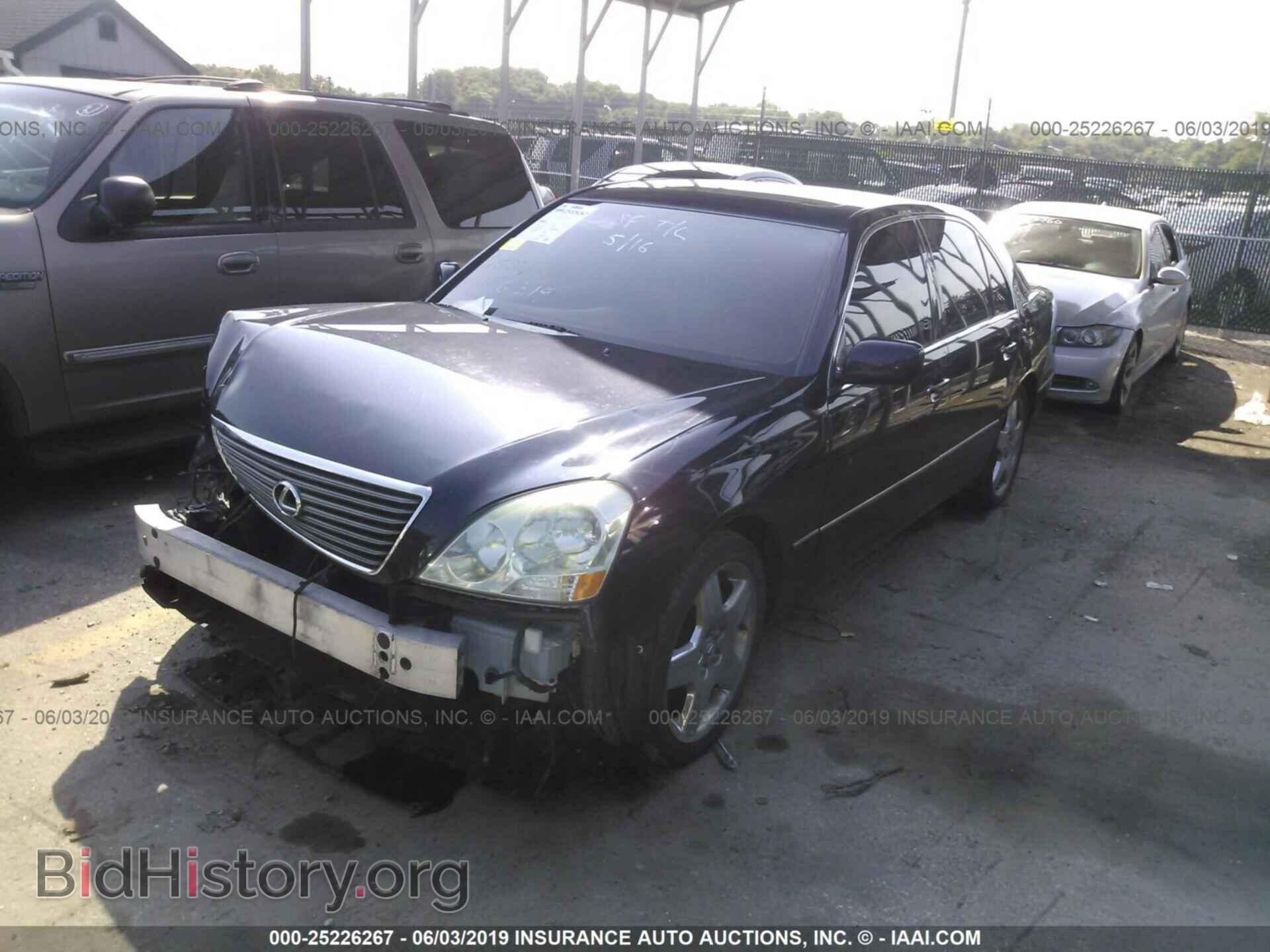2001 LEXUS LS - VIN: JTHBN30F210033193 - Фото 2