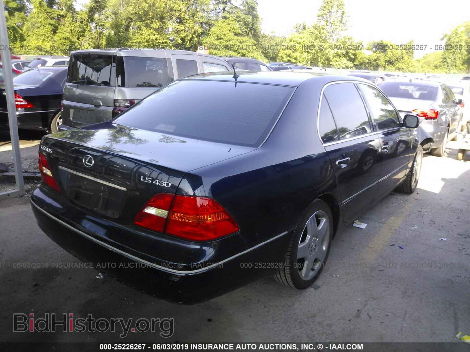 2001 LEXUS LS - VIN: JTHBN30F210033193 - Фото 4
