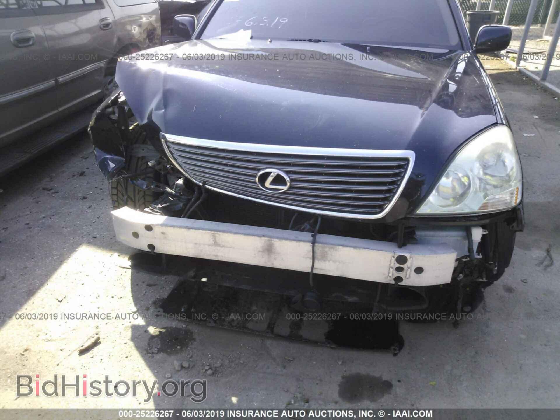 2001 LEXUS LS - VIN: JTHBN30F210033193 - Фото 6