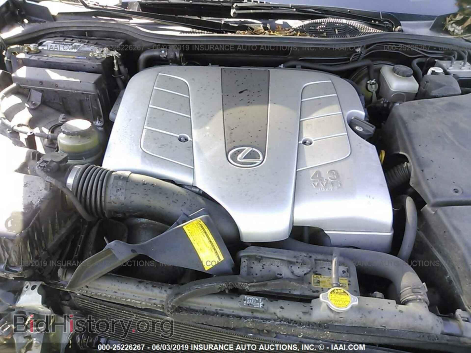 2001 LEXUS LS - VIN: JTHBN30F210033193 - Фото 10