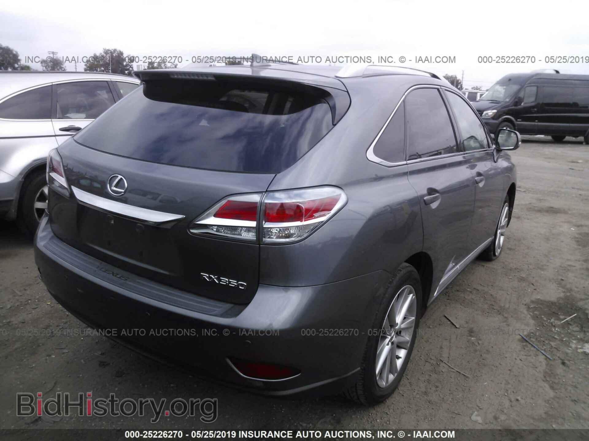 2015 LEXUS RX - VIN: 2T2ZK1BAXFC196343 - Фото 4