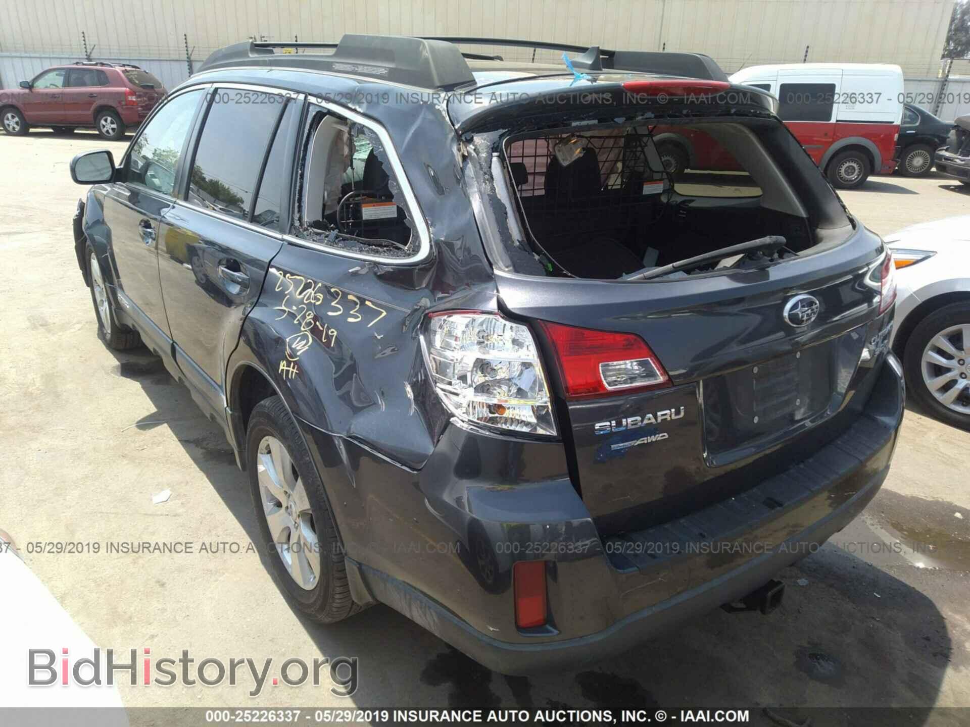 2012 SUBARU OUTBACK - VIN: 4S4BRDKC3C2263813 - Фото 3
