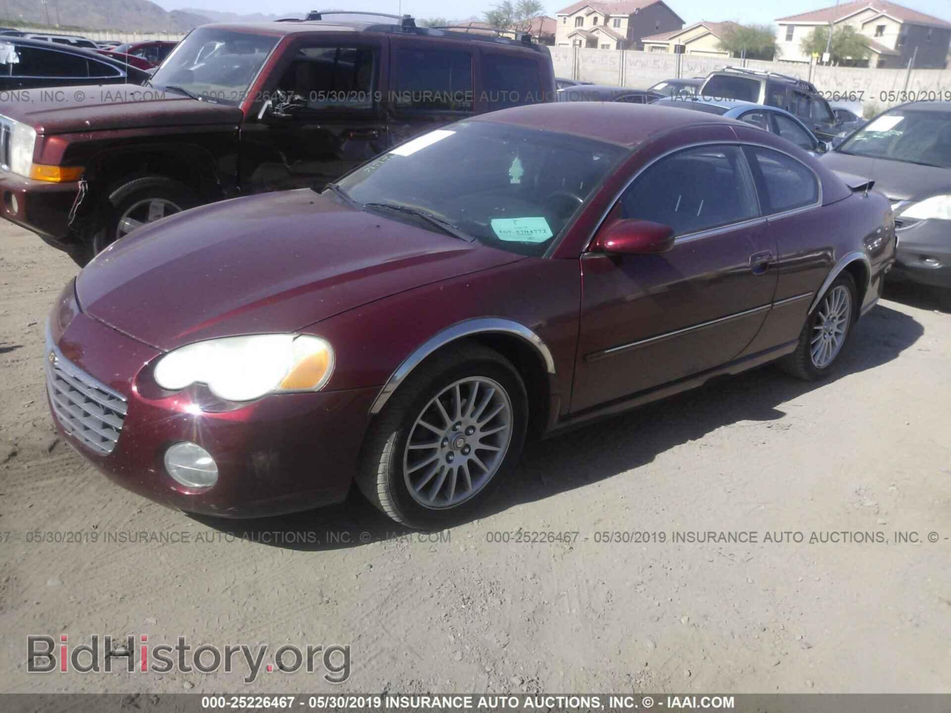 2004 CHRYSLER SEBRING - VIN: 4C3AG52HX4E153500 - Photo 2