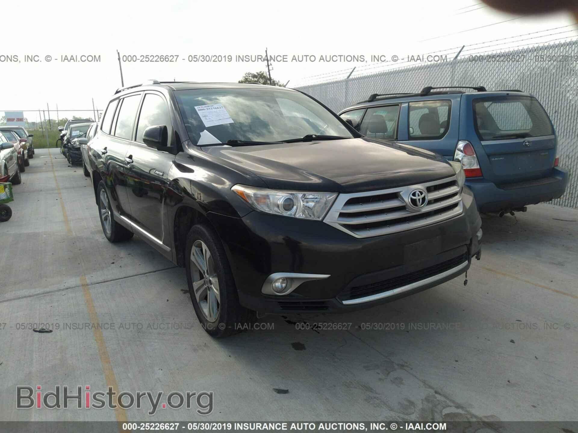 Фотография 5TDDK3EHXCS163185 - TOYOTA HIGHLANDER 2012