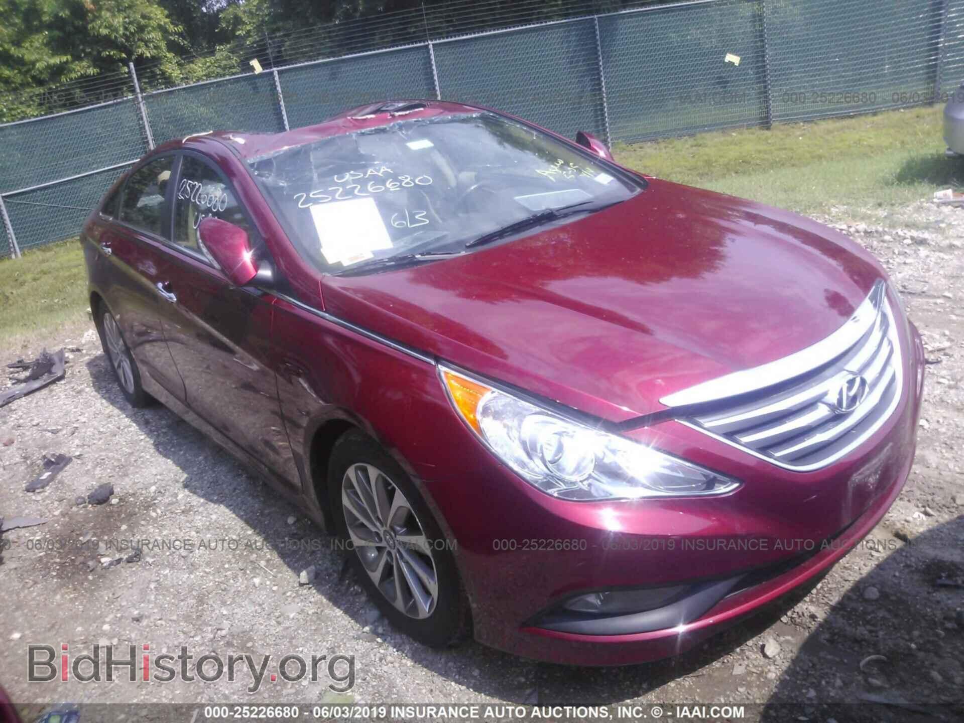 Photo 5NPEC4AC7EH868438 - HYUNDAI SONATA 2014