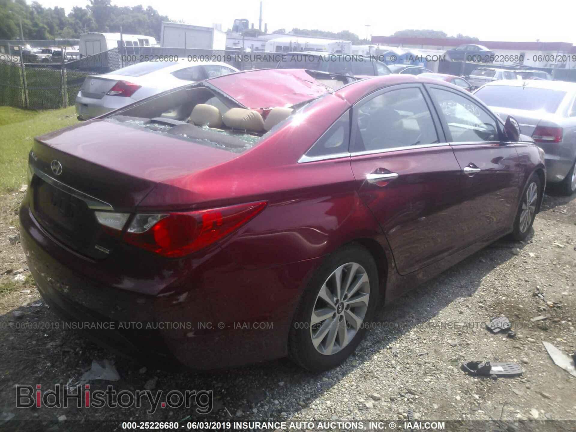2014 HYUNDAI SONATA - VIN: 5NPEC4AC7EH868438 - Фото 4