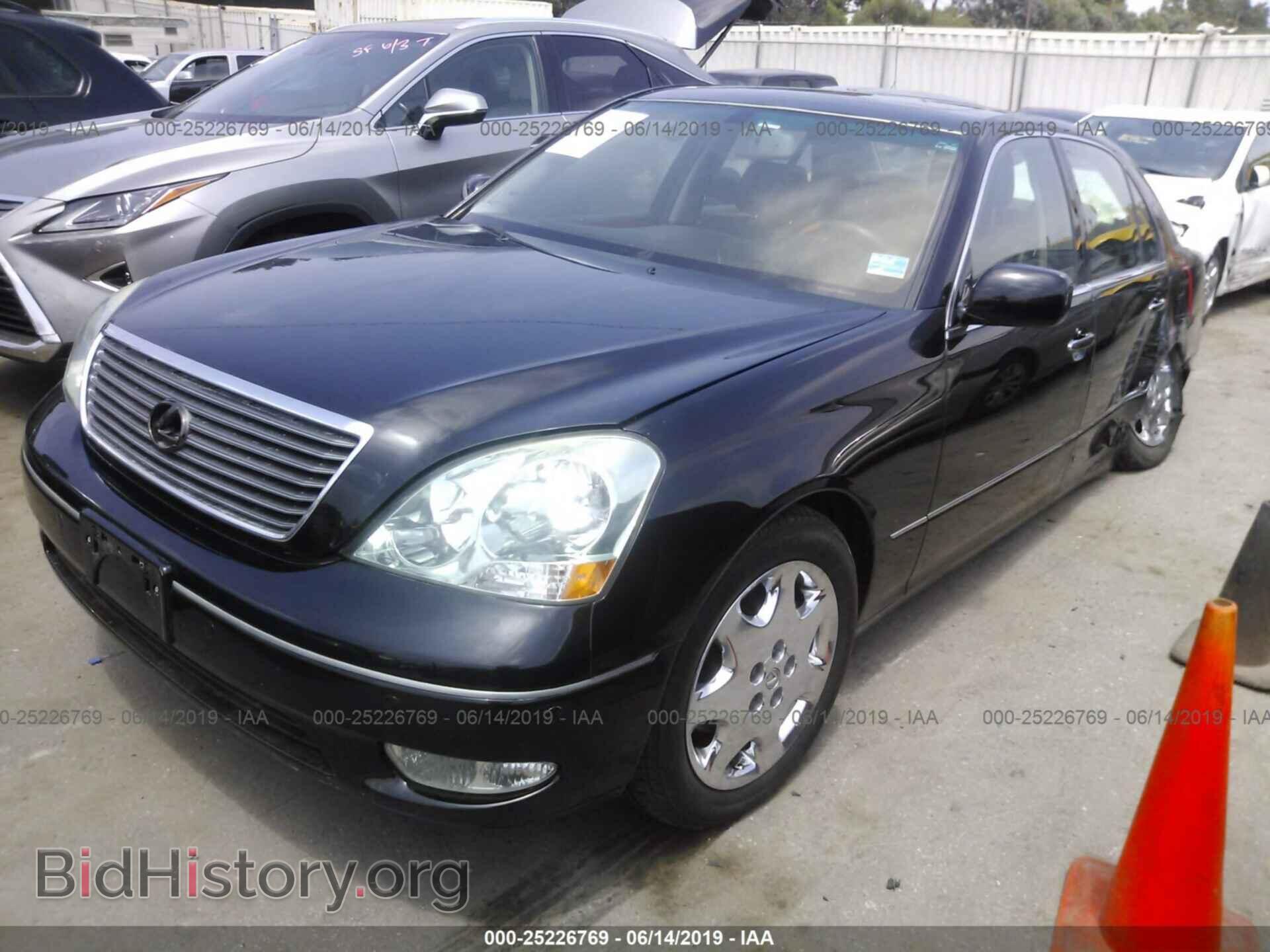 2003 LEXUS LS - VIN: JTHBN30F930093099 - Фото 2