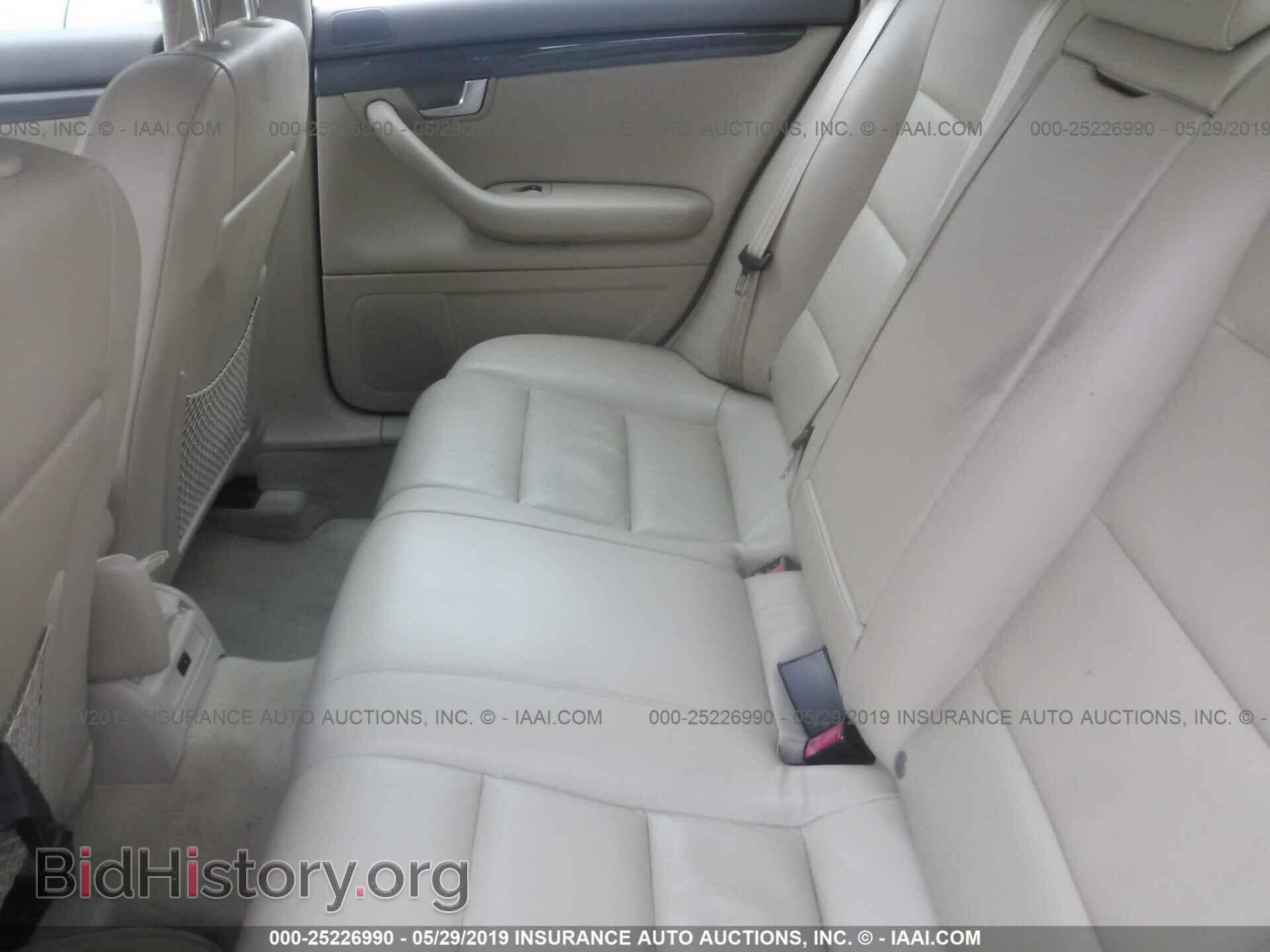 2005 AUDI A4 - VIN: WAULC68E85A065720 - Фото 8